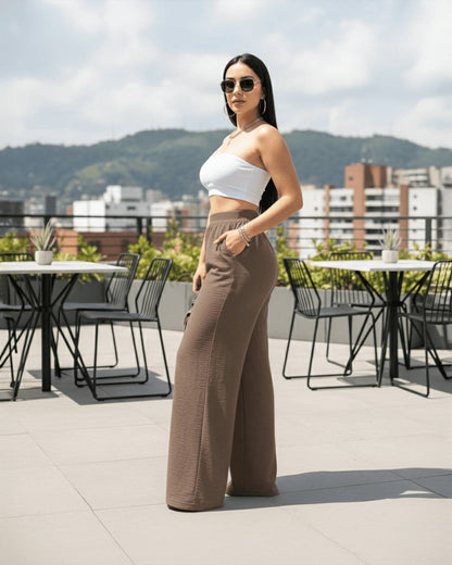 Pantalón palazzo Roma