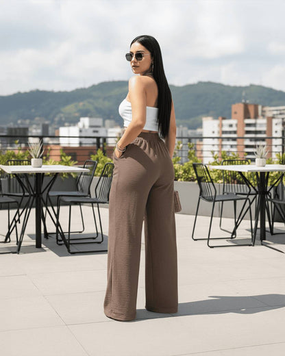 Pantalón palazzo Roma