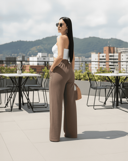 Pantalón palazzo Roma